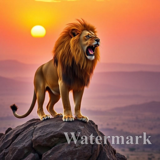 lion king  top of the mountain